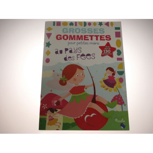 GROSSES  GOMETTES  pour petites mains au pays des fées. Plus de130 gommettes..